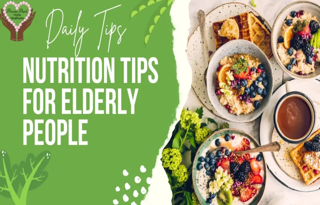 essential nutrition tips for elderly people living at home