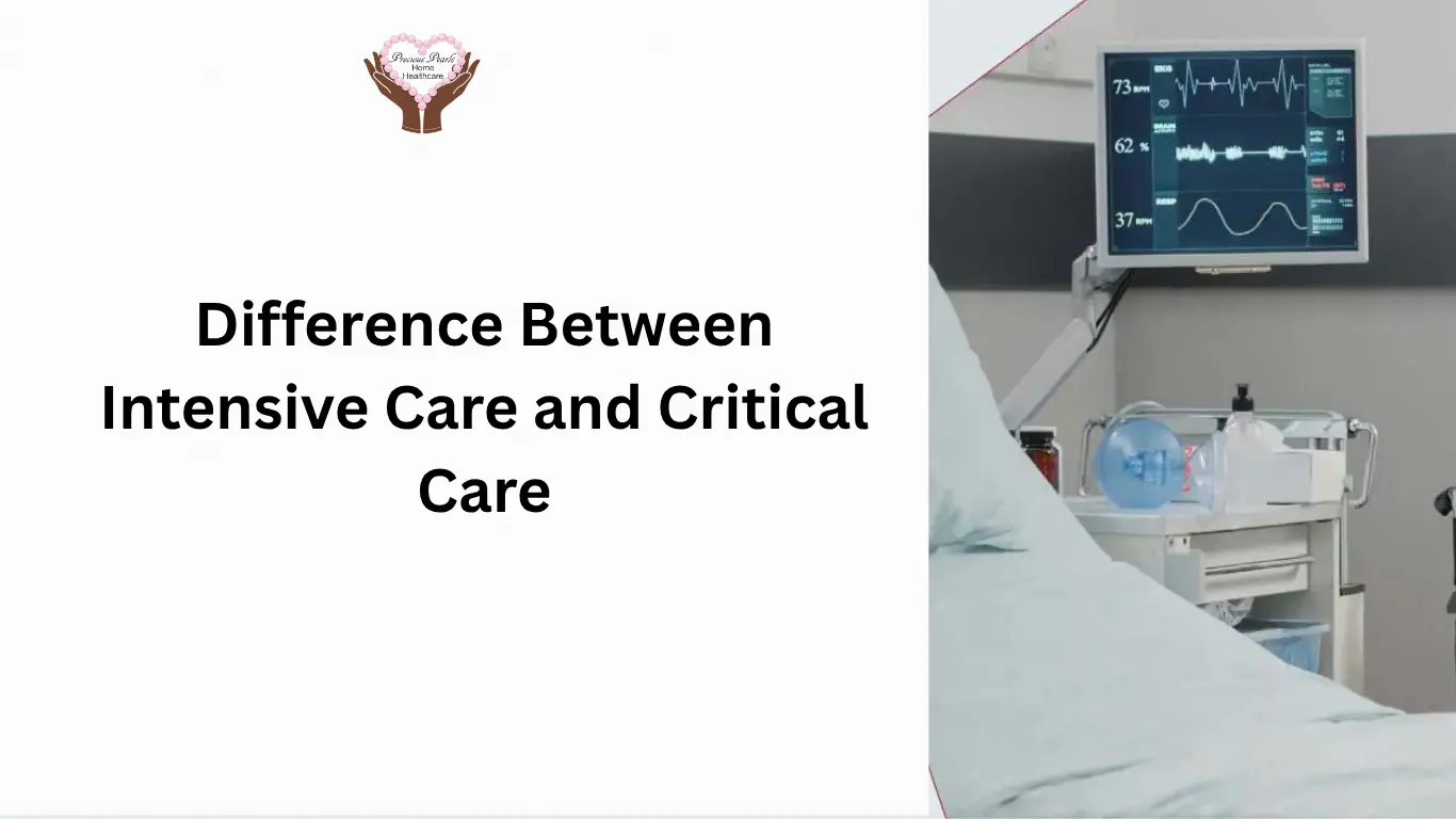 Difference Between Intensive Care and Critical Care