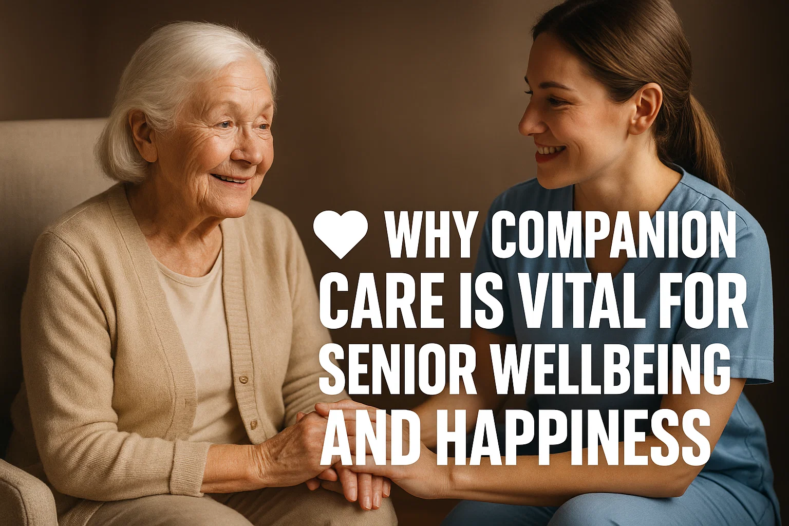 Why Companion Care is Vital for Senior Wellbeing and Happiness