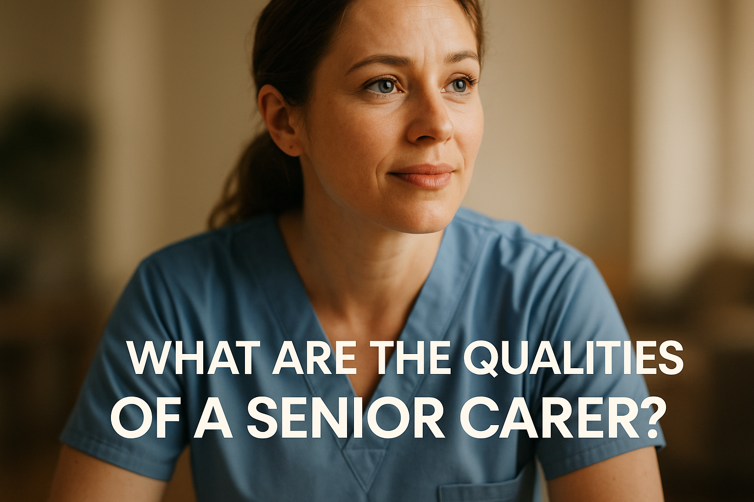 qualities of a senior carer