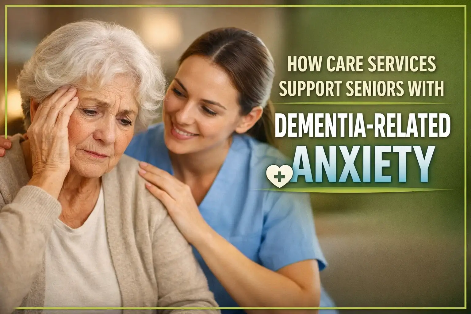 How Care Services Support Seniors With Dementia-Related Anxiety