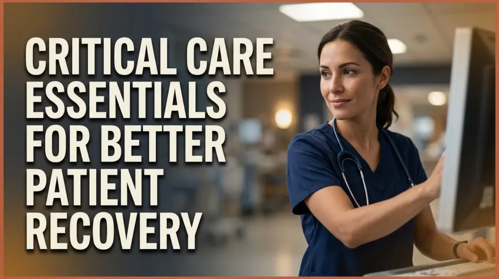 Critical Care Essentials for Better Patient Recovery