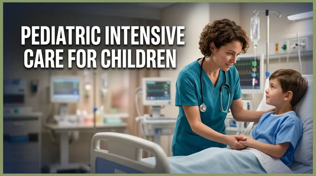 Pediatric intensive care for children