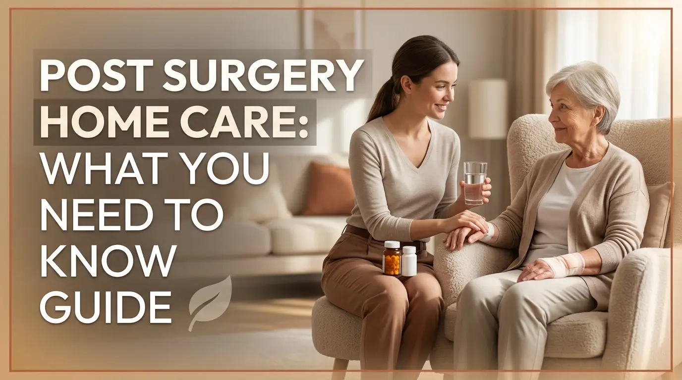 Post Surgery Home Care What You Need to Know Guide