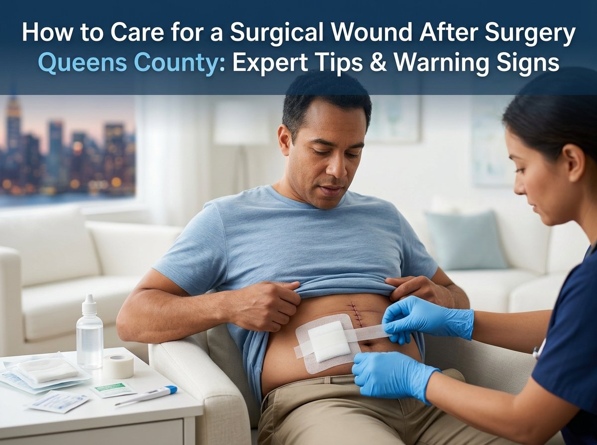 How to Care for a Surgical Wound After Surgery Queens County Expert Tips & Warning Signs