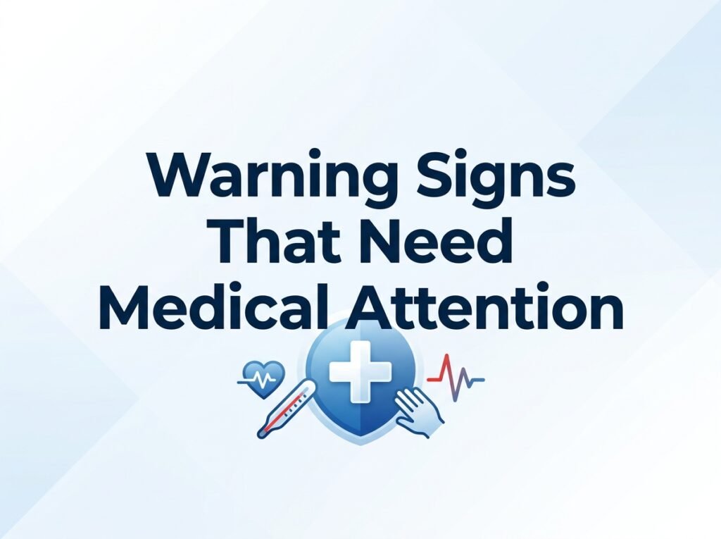 Warning Signs That Need Medical Attention